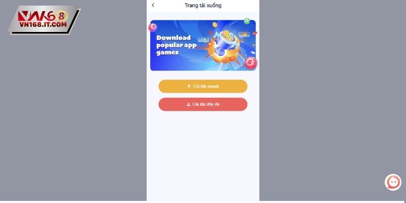 3 bước đơn giản, tải app nhà cái thành công