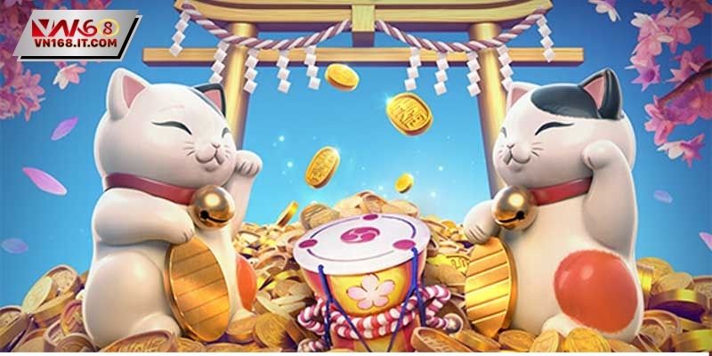 Slot mèo tài lộc với chủ đề hấp dẫn
