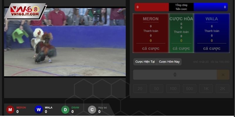 Cá cược chọi kê nhận thưởng công bằng