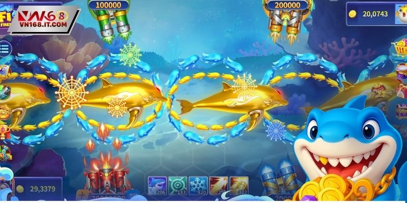 Hệ thống bắn cá H5 có hình ảnh tuyệt diệu