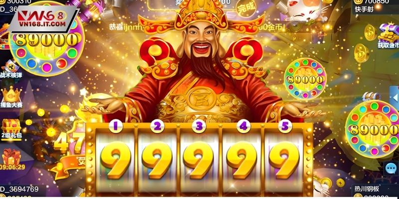 Nổ hũ thần tài trúng ngay chỉ vàng cực khủng